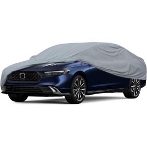 image:imageMotor Trend 4Series Lightweight Car Cover Fits 19782025 Mitsubishi Mirage ES LE BE SE Breathable AntiMoisture WaterResistant ScratchResistant AllWeather Outdoor amp Indoor UseHonda Accord 19982025