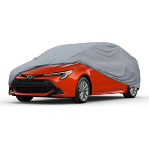 image:imageMotor Trend 4Series Lightweight Car Cover Fits 19782025 Mitsubishi Mirage ES LE BE SE Breathable AntiMoisture WaterResistant ScratchResistant AllWeather Outdoor amp Indoor UseToyota Corolla Hatchback 20192025