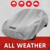 image:imageMotor Trend 5Series Poly Lightweight Car Cover Compact Travel Friendly WaterResistant NonScratch Universal Fit for Cars SUVs Trucks Vans AllWeather Outdoor amp Indoor Fits Vehicles Up to 2285Series