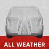 image:imageMotor Trend 6Series MultiLayered Heavy Duty Vehicle Car Cover for SUVs amp Vans Soft Inner Fleece Lining Waterproof Exterior Rain Snow Hail Sun UV Dust Full Protection for Automobiles Fit up to 200200L x 77W x 60H