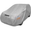 image:imageMotor Trend 6Series MultiLayered Heavy Duty Vehicle Car Cover for SUVs amp Vans Soft Inner Fleece Lining Waterproof Exterior Rain Snow Hail Sun UV Dust Full Protection for Automobiles Fit up to 200200L x 77W x 60H
