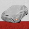 image:imageMotor Trend Black USA Flag Waterproof Car Cover  All Weather Outdoor Protection UV Resistant Windproof Scratchproof  SemiUniversal Fit Sedan Full Car Cover for Sun Rain Snow 171 190 LengthSilver Up to 228