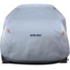 image:imageMotor Trend Black USA Flag Waterproof Car Cover  All Weather Outdoor Protection UV Resistant Windproof Scratchproof  SemiUniversal Fit Sedan Full Car Cover for Sun Rain Snow 171 190 LengthSilver 185L x 72W x 56H