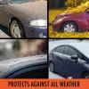 image:imageMotor Trend Black USA Flag Waterproof Car Cover  All Weather Outdoor Protection UV Resistant Windproof Scratchproof  SemiUniversal Fit Sedan Full Car Cover for Sun Rain Snow 171 190 LengthSilver 185L x 72W x 56H