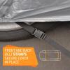 image:imageMotor Trend TrueShield Waterproof Car Cover  Heavy Duty Outdoor FleeceLined Sonic Coating  Ultimate 6 Layer Protection XL Up to 210 LXL Up to 210L