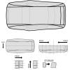 image:imageMotorTrend Universal Fit Car Cover XLarge  AllWeather Protection for Cars Trucks amp SUVs Waterproof UV Resistant ScratchProof Durable Vehicle Cover for Indoor Outdoor  Fits Up To 210 Length170 inches
