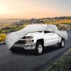 image:imageTruck Car Cover For Automobiles  Heavy Duty Waterproof All Weather MultiLayer Outdoor Indoor Protection UV Sun Rain Snow Dust  Universal Fit For All Trucks Pickup Trucks  264L x 80W x 69HMax Bed Length 96  264 L x 80 W x 69 H