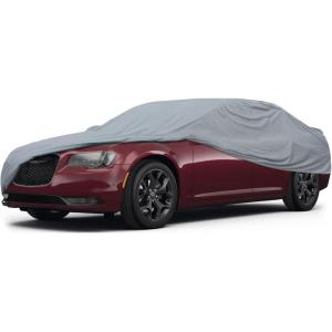 image:imageMotor Trend 4Series Lightweight Car Cover Fits 20092023 Dodge Challenger Sedan SXT RT SRT Hellcat Breathable AntiMoisture WaterResistant ScratchResistant AllWeather Outdoor amp Indoor UseChrysler 300 20052023