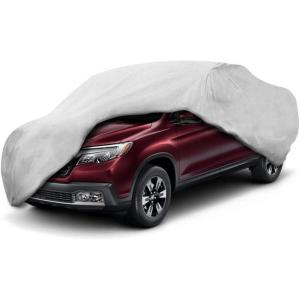image:imageMotor Trend Custom Fit Truck Cover for GMC Sierra 2500HD 3500HD Crew Cab 20082018 Heavy Duty Car Cover Waterproof All Weather Indoor Outdoor Heavy Duty Car Cover for Automobiles Winter StorageMax Bed Length 84  230 L x 80 W x 60 H