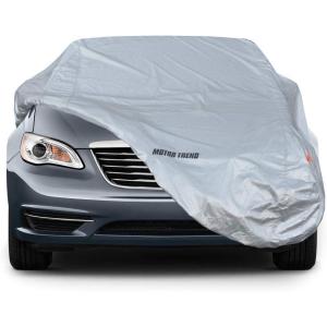image:imageMotor Trend TrueShield Waterproof Car Cover  Heavy Duty Outdoor FleeceLined Sonic Coating  Ultimate 6 Layer Protection XL Up to 210 LXL Up to 210L
