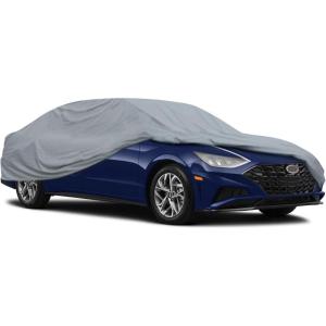 image:imageMotorTrend Custom Fit Car Cover for Ford Mustang 19652004 AllWeather Protection for Cars Trucks amp SUVs UV Resistant Waterproof ScratchResistant Vehicle Cover for Outdoor amp IndoorHyundai Sonata 20112018